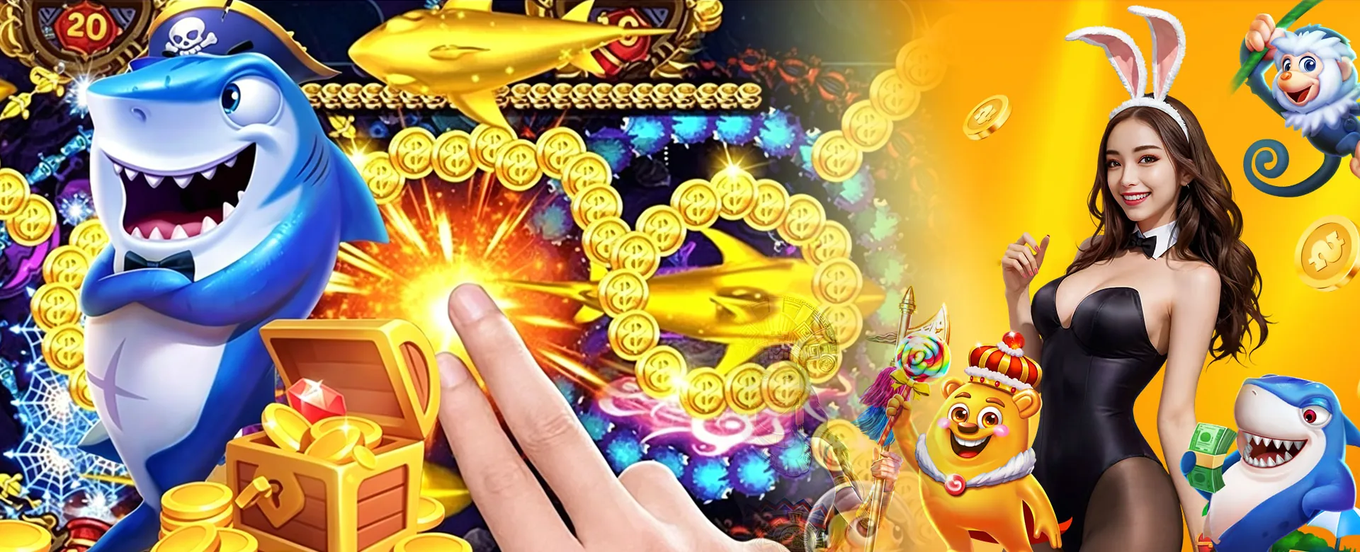 Arena Arcade Games Hero Image