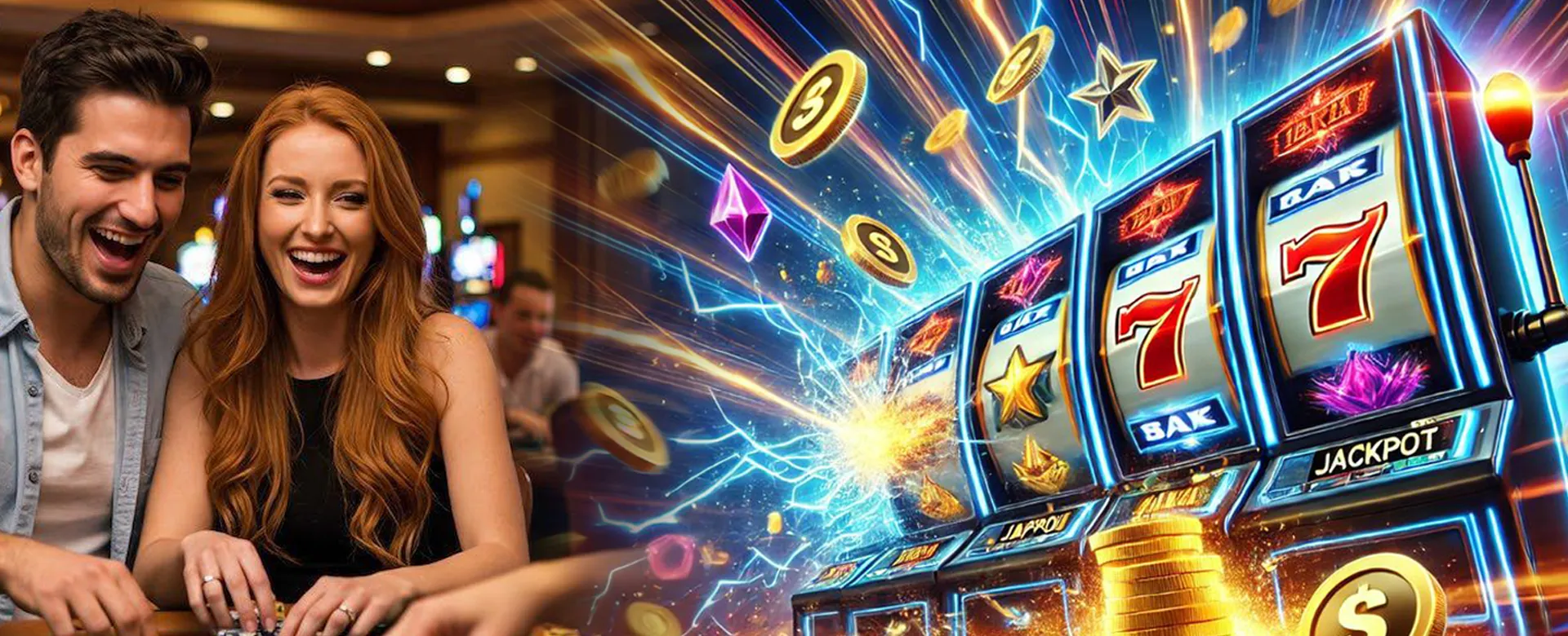 Arena Online Slots Hero Image